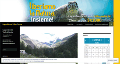 Desktop Screenshot of legambientevda.it